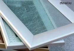 Алюминиевый Z фасад вставка стекло