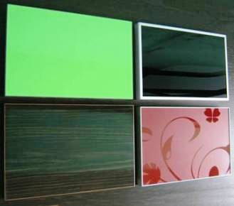 Пластиковые фасады с алюминиевой кромкой